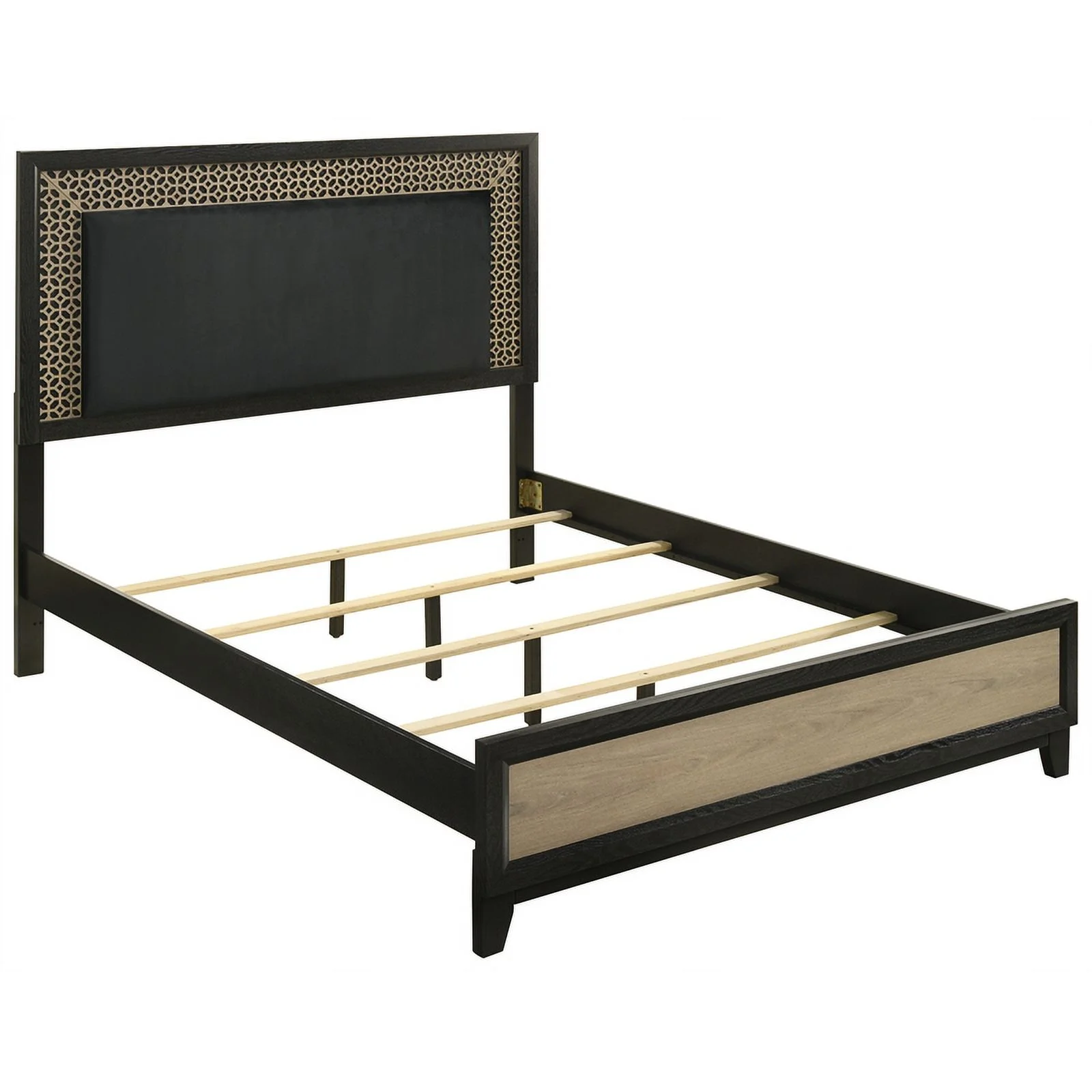 Pemberly Row 5-piece Contemporary Wood Queen Bedroom Set Light Brown and Gray