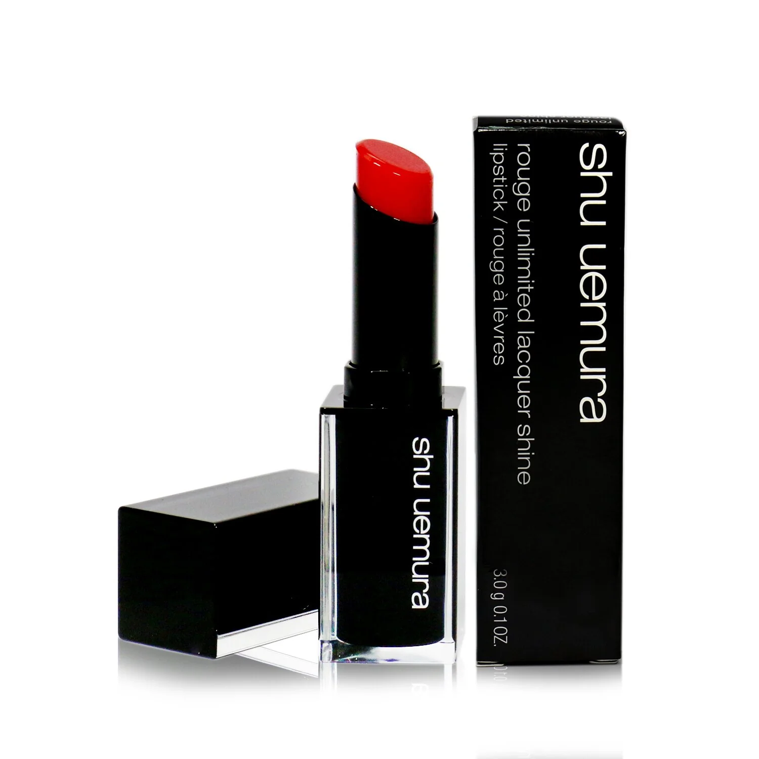 Shu Uemura Rouge Unlimited Lacquer Shine Lipstick - # LS PK 379  3g/0.1oz