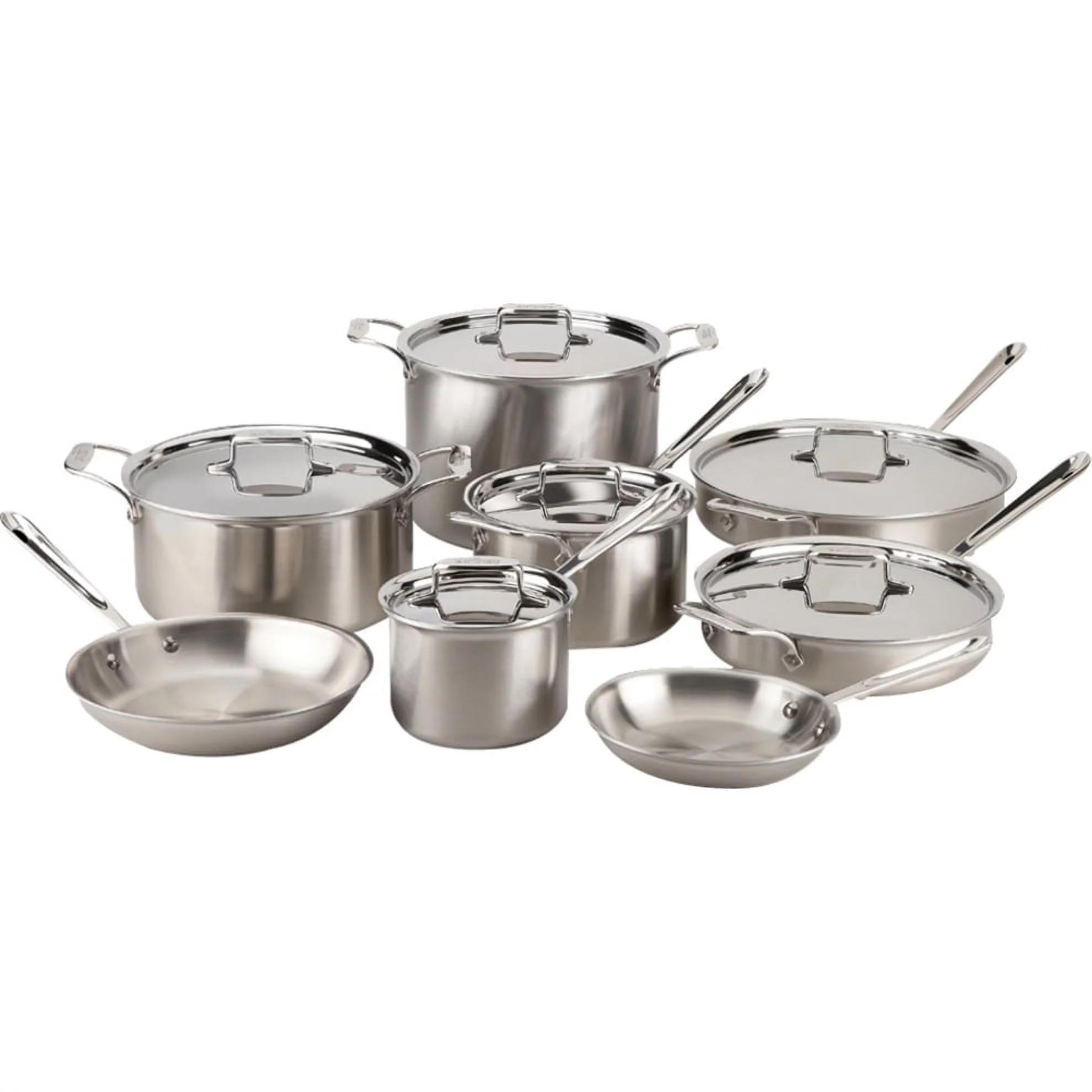 All-Clad Brushed Stainless D5 Cookware