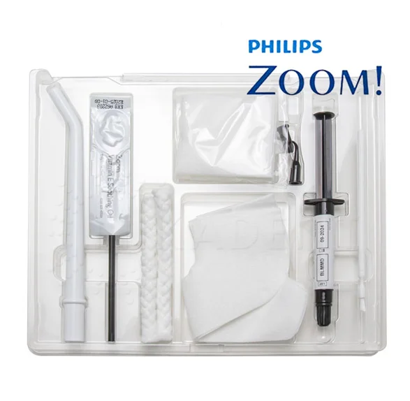 Professional Office Philips Zoom Whitening Kit Chairside Light-Activated, 2 Person Complete Procedures Teeth Whiteninhg Zoom Kit