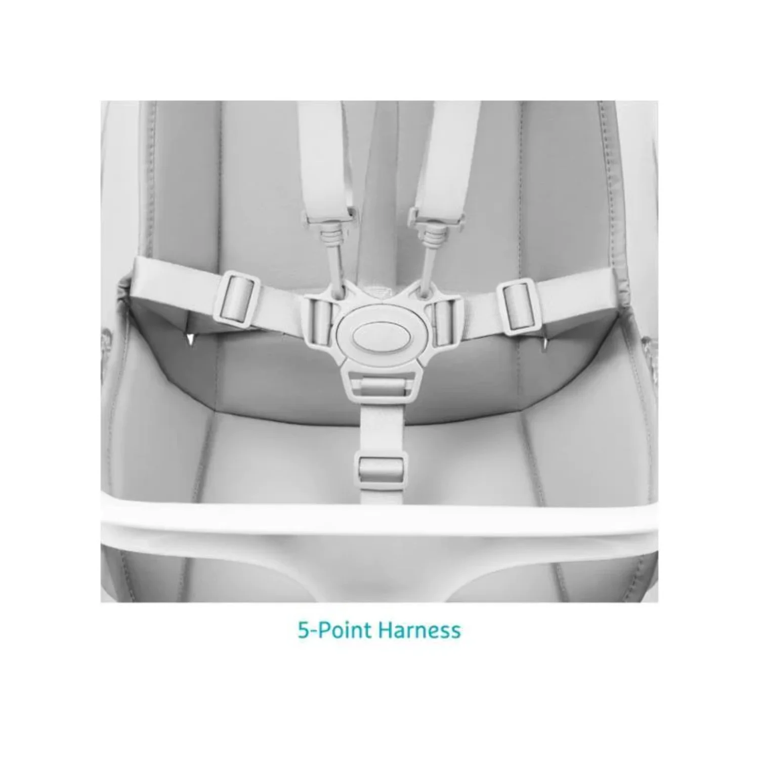 Munchkin® 360° Cloud™ Baby and Toddler High Chair, White, Unisex