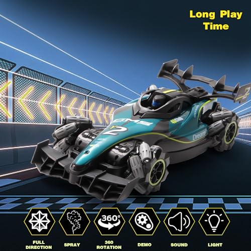 4DRC Y2 RC Crawler,Remote Control Stunt Car with Gesture Controller, Off Road Monster Truck,2.4Ghz RTR All Terrain Hobby 20KM Truck,8 12 14 Boy Kids Toys Adult Gifts,2 Battery