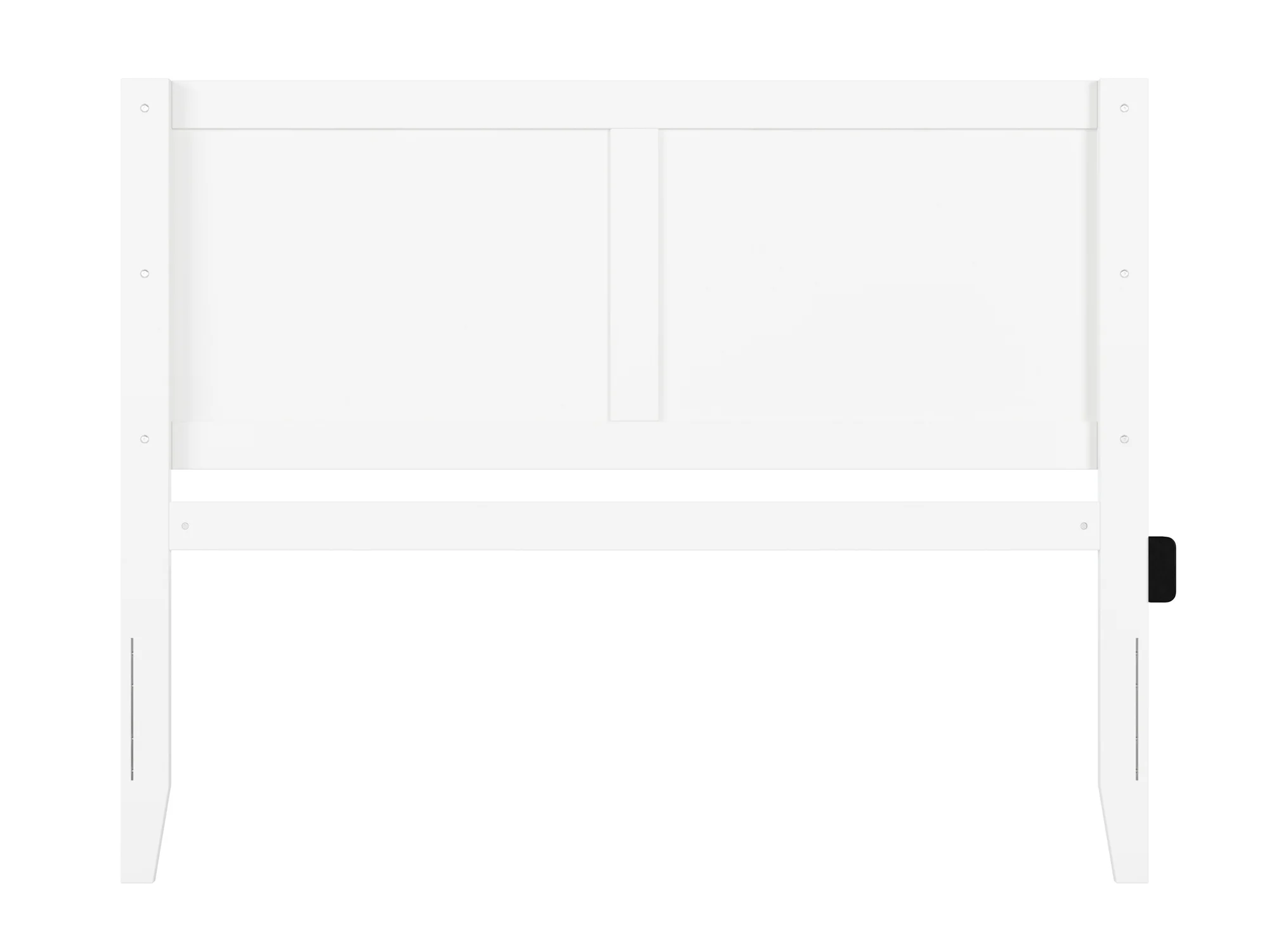 AFI Canyon White Solid Wood Rustic Farmhouse Headboard, Queen