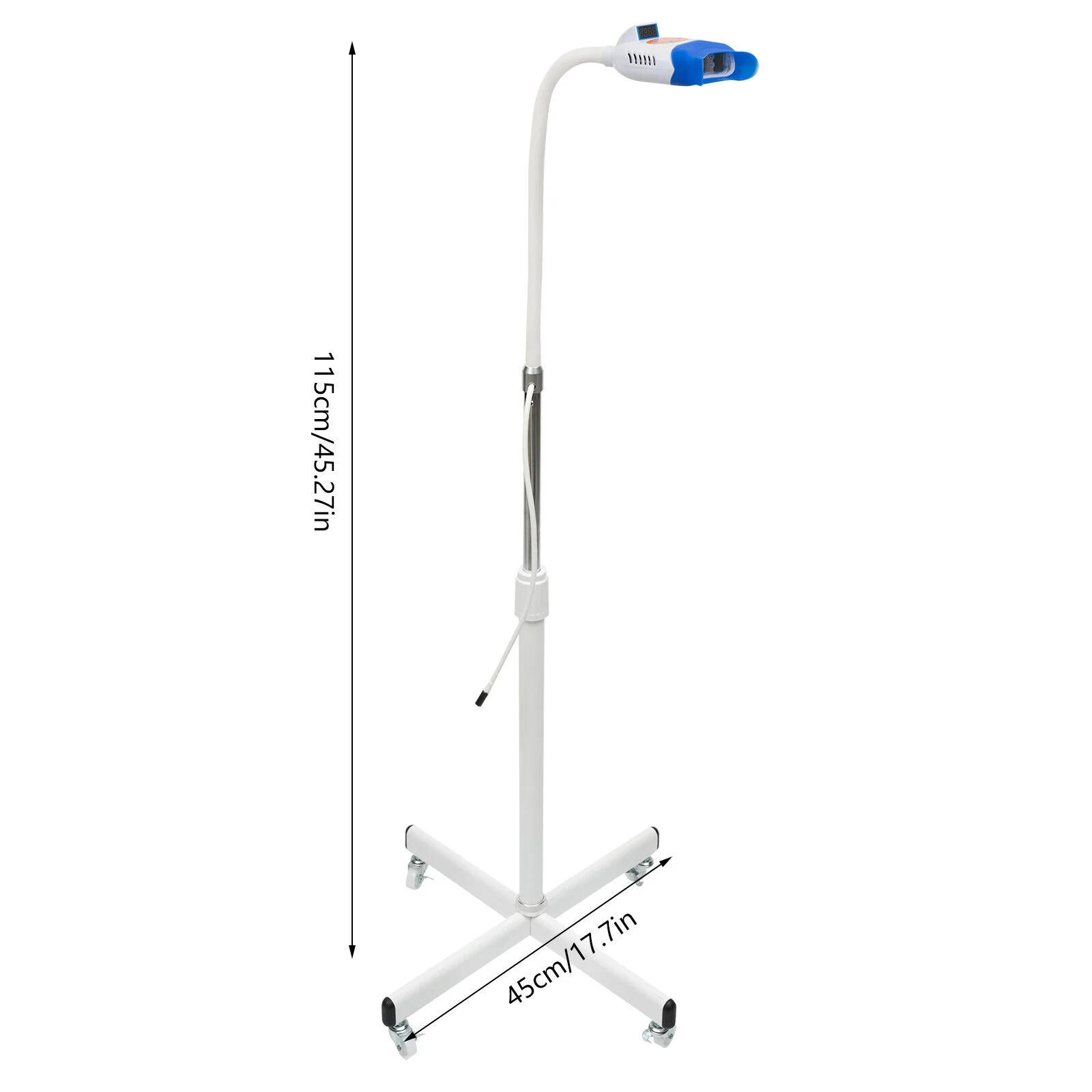 Mobile Pro Teeth Whitening Machine LED Light 36W Dental Teeth Whitening Lamp New,10 Tubes LED