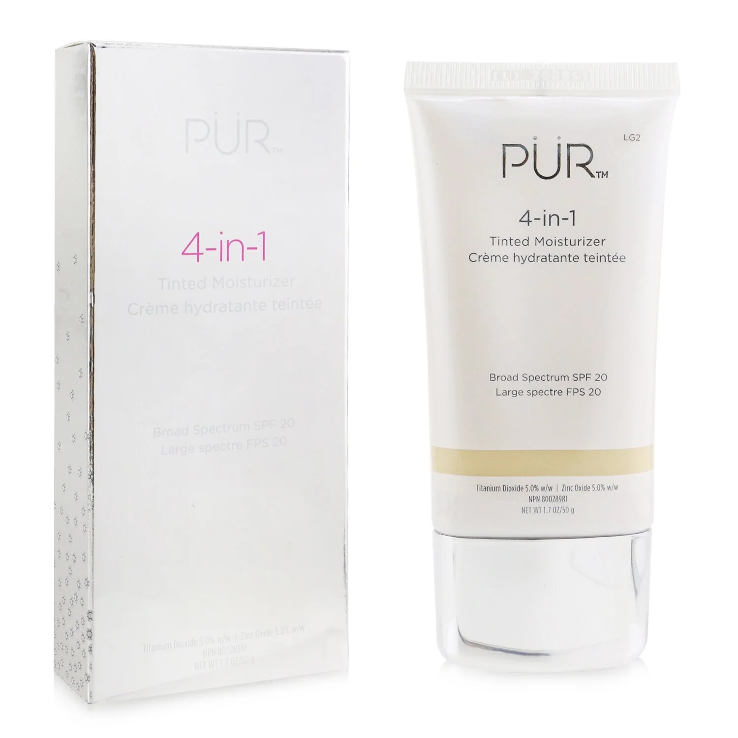 PUR (PurMinerals) 4 in 1 Tinted Moisturizer Broad Spectrum SPF 20 - # MG5  50g/1.7oz