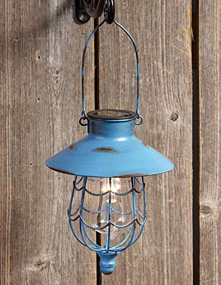 The Lakeside Collection Hanging Solar Lantern