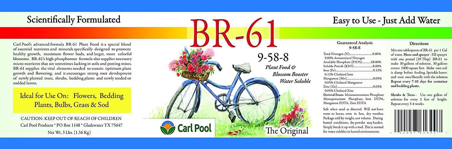 Carl Pool BR 61 (9-58-8) 3 lb
