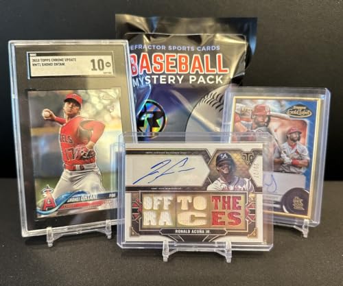 Baseball Mystery Hot Pack - 20 Cards - 1 Graded Card/AUTO - 14 RCS - 5 Parallels