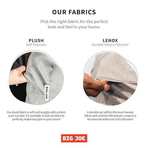 Big Joe Milano Lenox Denim Cobalt Beanbag Chair