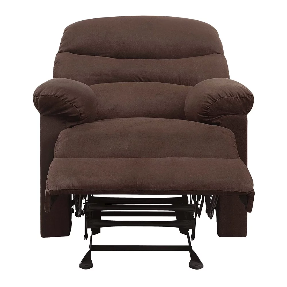 Acme Furniture Arcadia Recliner in Chocolate Microfiber