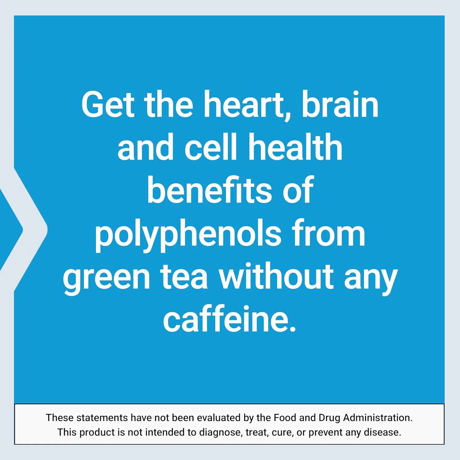 Life Extension Decaffeinated Mega Green Tea Extract – Polyphenol-Rich, Cell Health, Heart Health, Brain Health, Antioxidant Protection – Non-GMO, Gluten-Free, Vegetarian – 100 Capsules