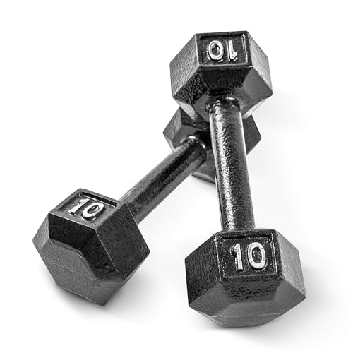 CAP Barbell Cast Iron Hex Dumbbell | Multiple Options