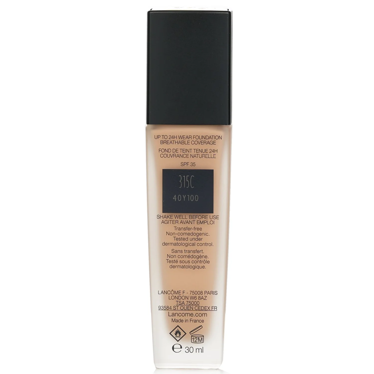 Lancome Teint Idole Ultra Wear Foundation SPF 35 - # 345N  30ml/1oz