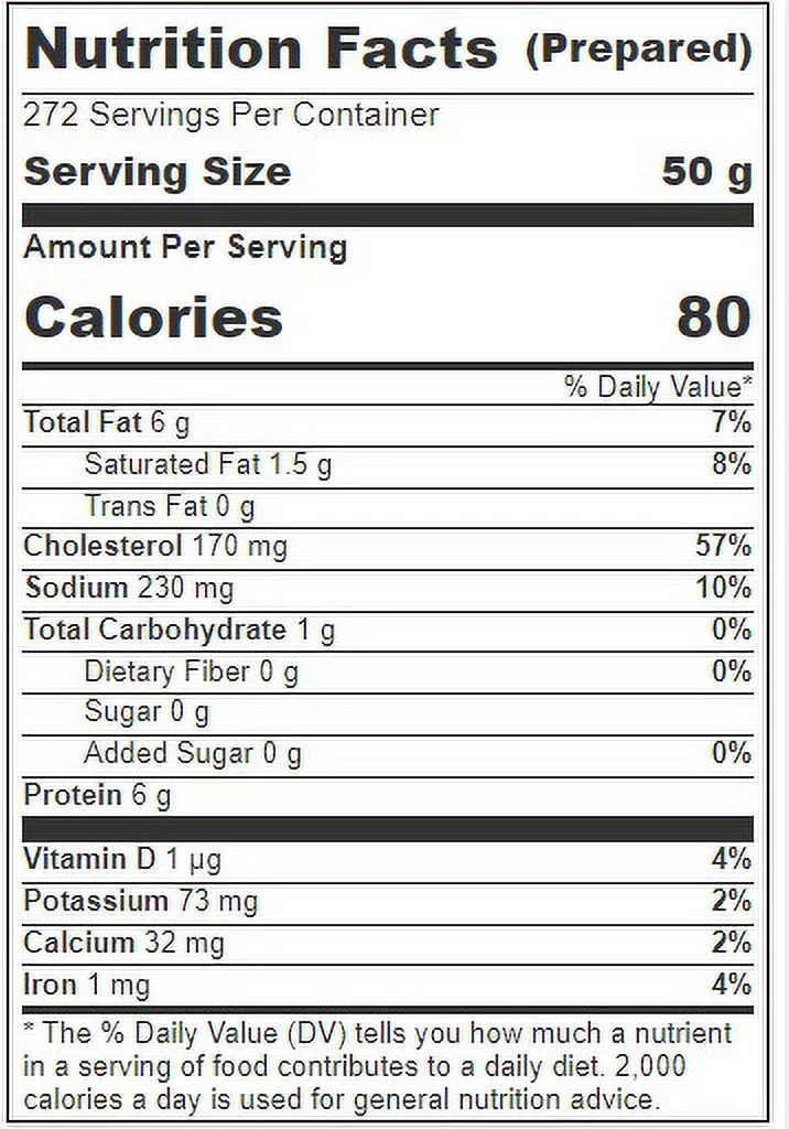 Sunny Fresh Cage Free Pre Cooked Large Curd Scrambled Egg - Bulk, 30 Pound