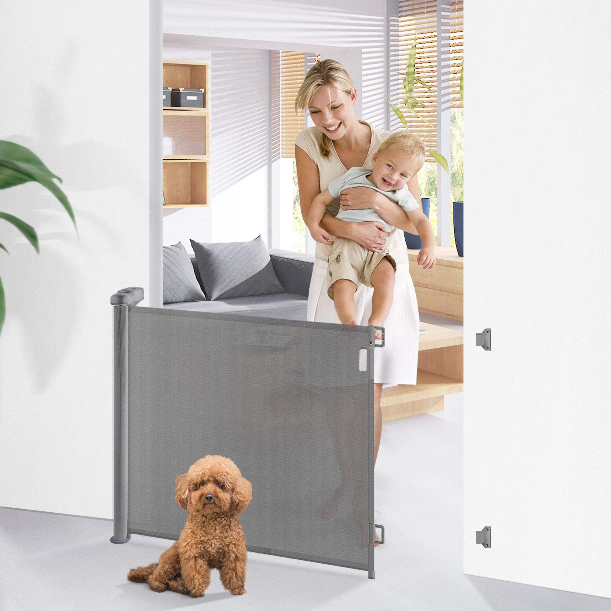 Baby Gate for Doorway, WeGuard Extra Wide Child Safety Gate or Pet Dog Gate 34