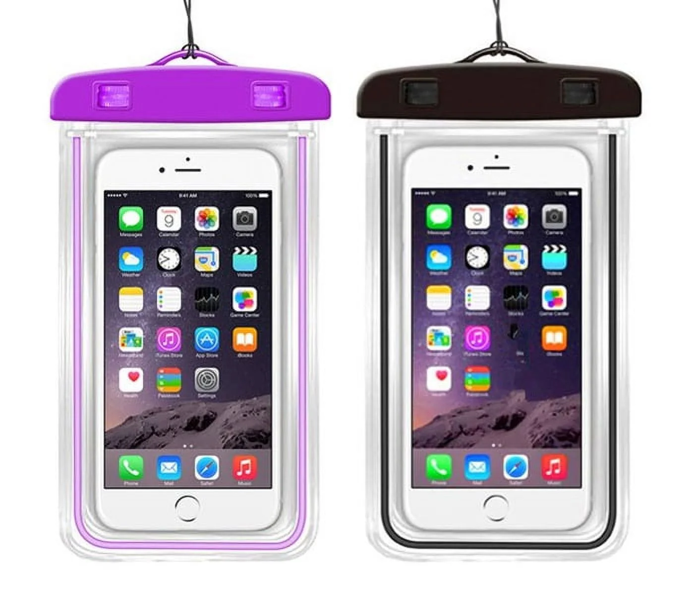 Waterproof Case for Nokia G10/G20 - 2 Pieces Underwater Bag For Pool Sea Floating Cover Touch Screen IPX8 for Nokia G10/G20