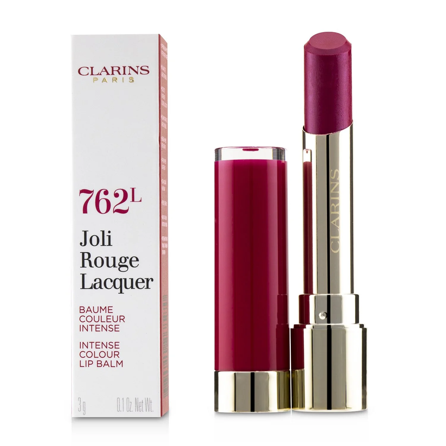 Clarins Joli Rouge Lacquer - # 742L Joli Rouge (Box Slightly Damaged)  3g/0.1oz