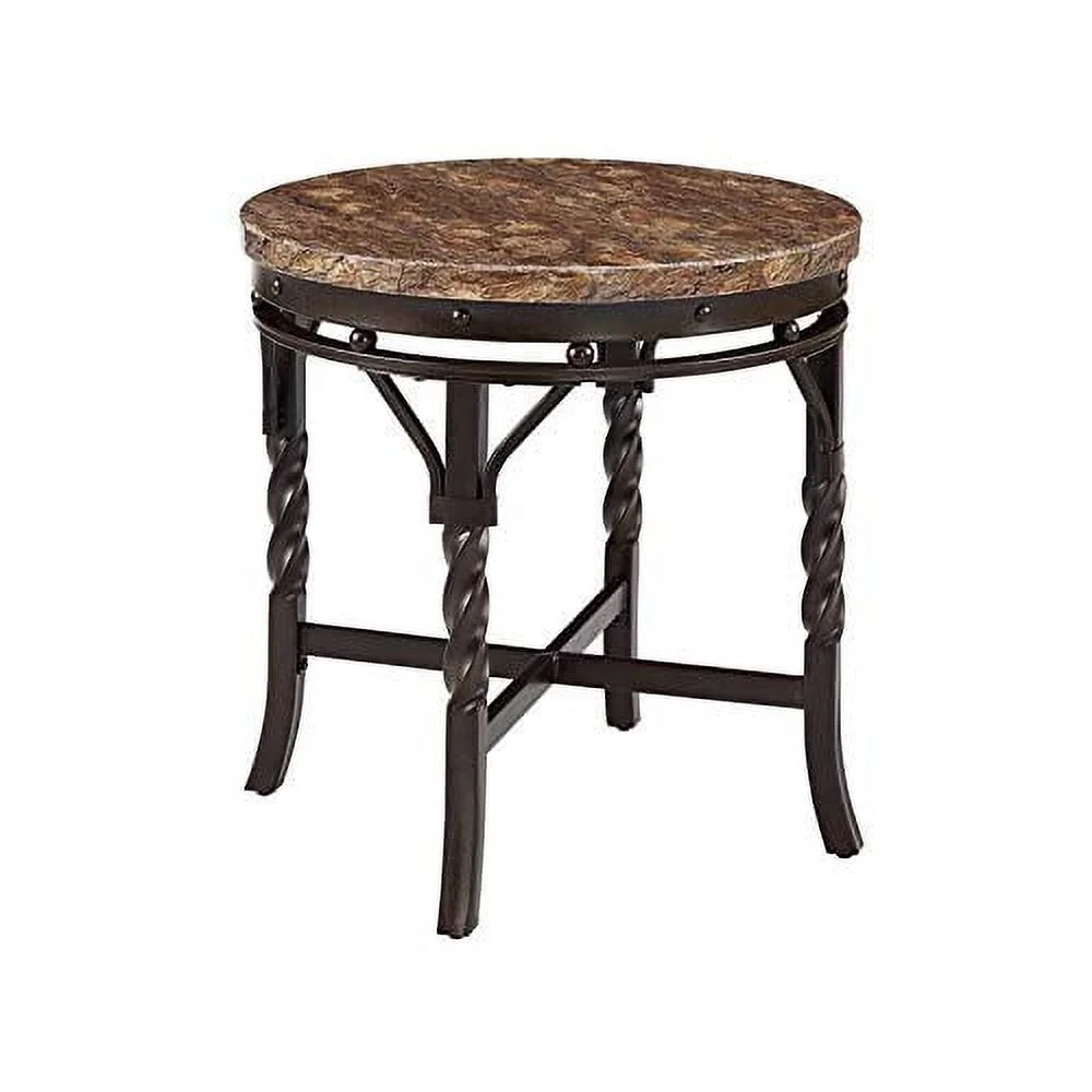 Tuscan Copper Occasional Table Set