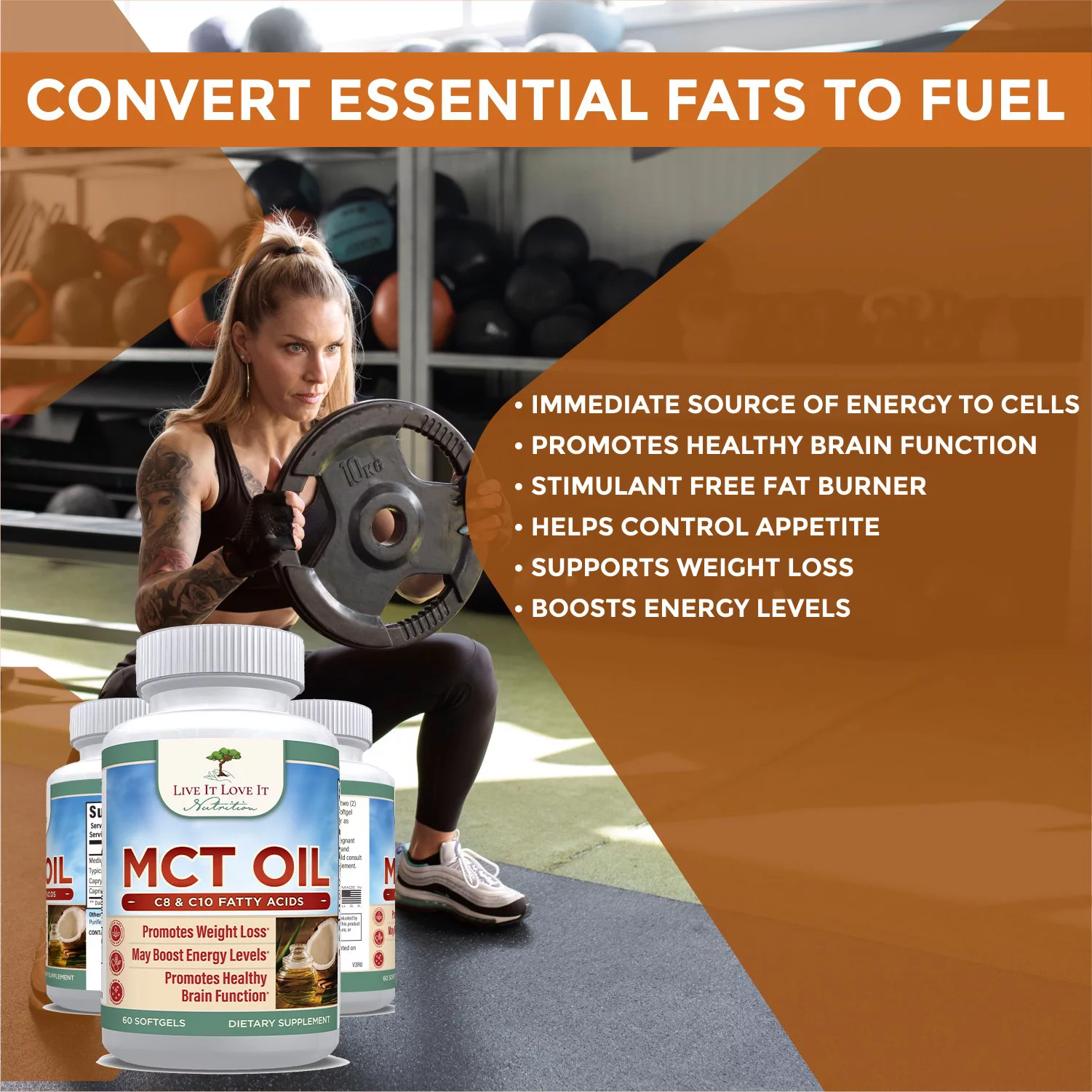 MCT OIL SOFTGELS (2 Pack)