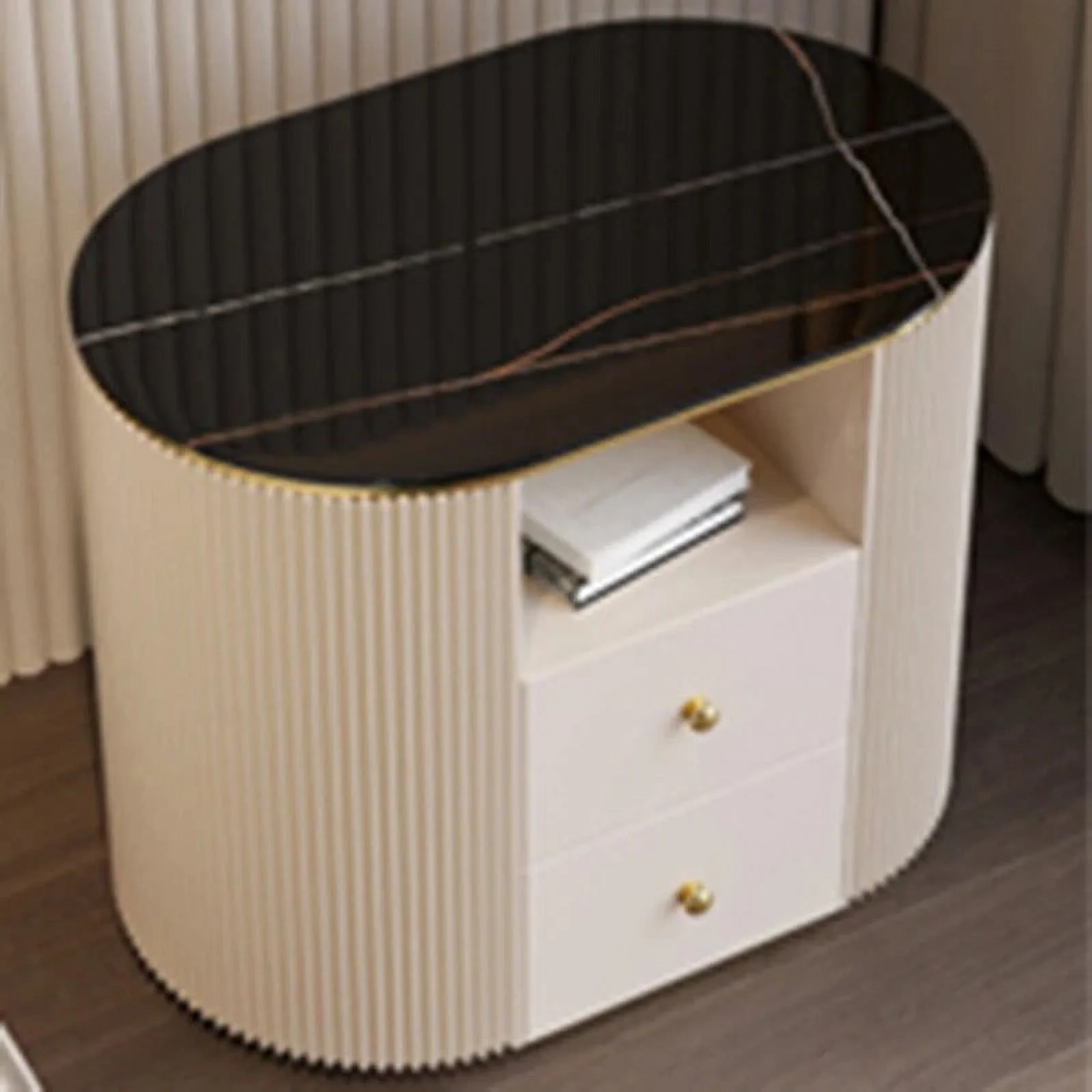 Modern Small Table White Wood Recameras Dressers Cute Dressing Cofe Table Fashion Mesitas De Noche Bedroom Furniture YYY40XP