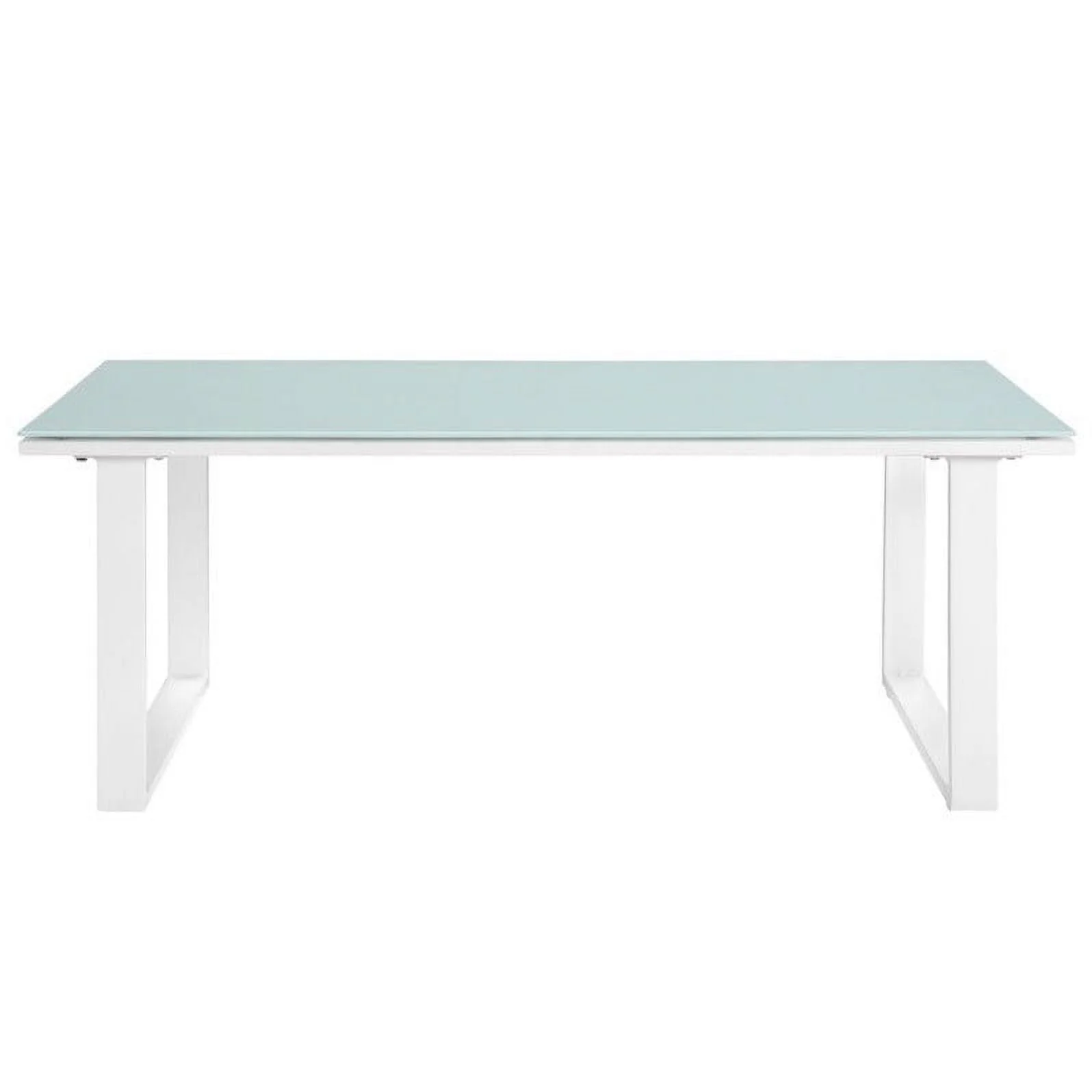 Hawthorne Collection Outdoor Coffee Table in White