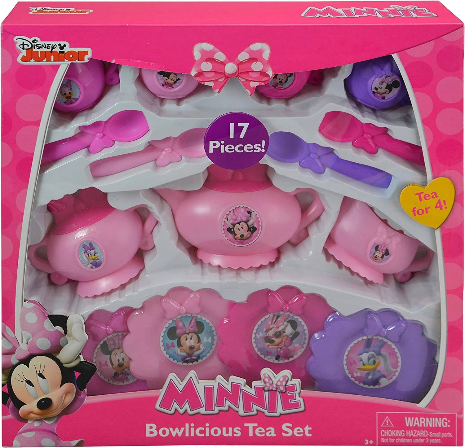 Minnie 17 pcs Tea Set in Window Box