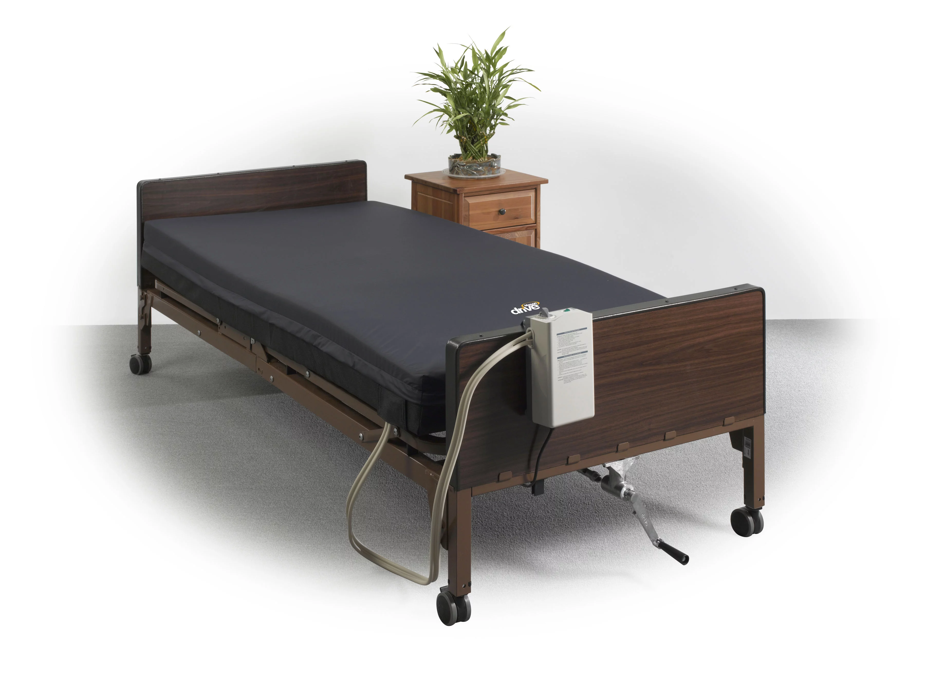 Drive Medical Balanced Aire Powered Alternating Pressure Air/Foam Mattress, 35