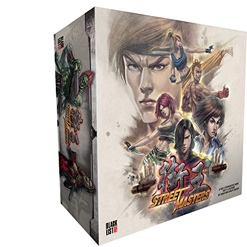 Street Masters Board Game | Cooperative Miniatures Strategy Game | Tactical Combat Game for Adults and Teens | Ages 14+ | 1-4 Players | Average Playtime 45-120 Minutes | Made by Blacklist Games