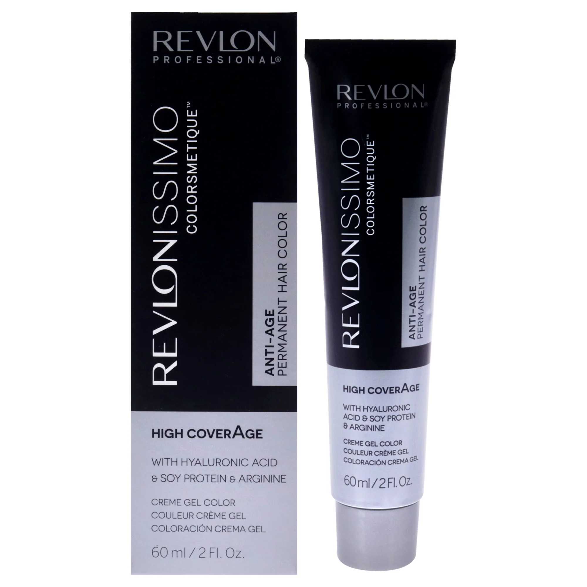 Revlonissimo Colorsmetique High Coverage - 7 Medium Blonde by Revlon for Unisex - 2 oz Hair Color