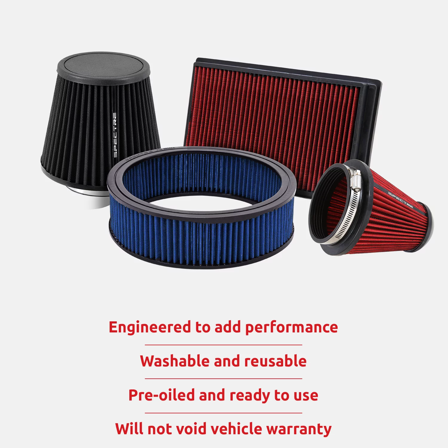 Spectre Engine Air Filter: High Performance, Premium, Washable, Replacement Filter: 1994-2005 HONDA (HRV, CR-V I, Civic V, Civic VI, CR-V, Civic EX, Civic GX, Civic HX, Civic Si) SPE-HPR7764