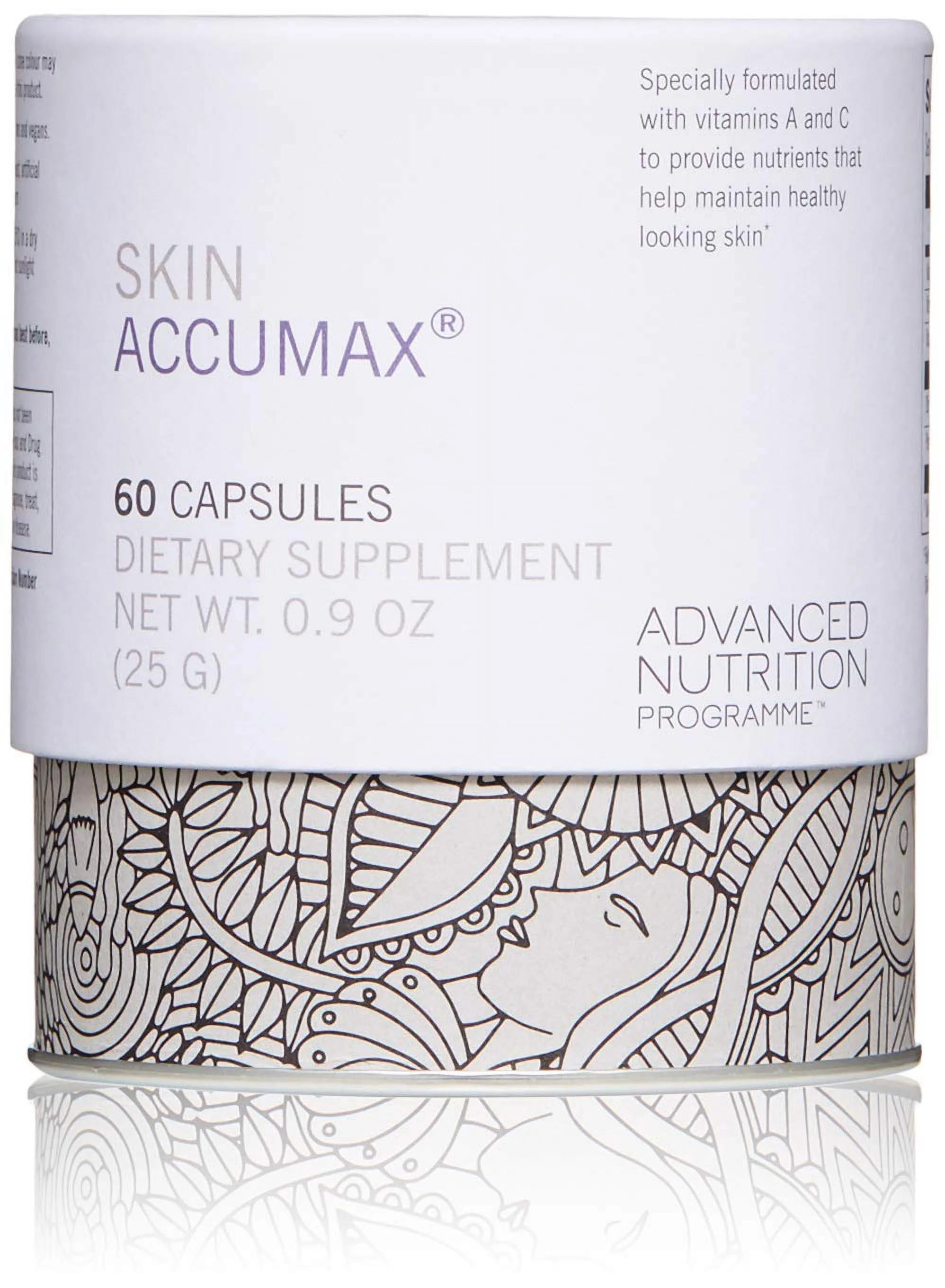 Advanced Nutrition Programme Skin Accumax Supplement distributed by jane iredale, 30-day supply