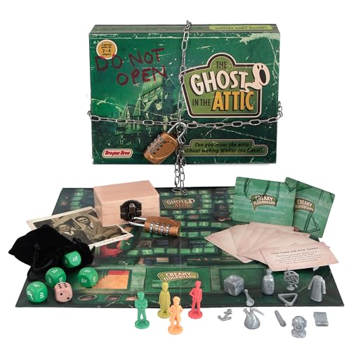 The Mystery Agency - The Ghost in The Attic - Award-Winning Haunted Escape-Room Board Game - 1-6 Players - Age 12+