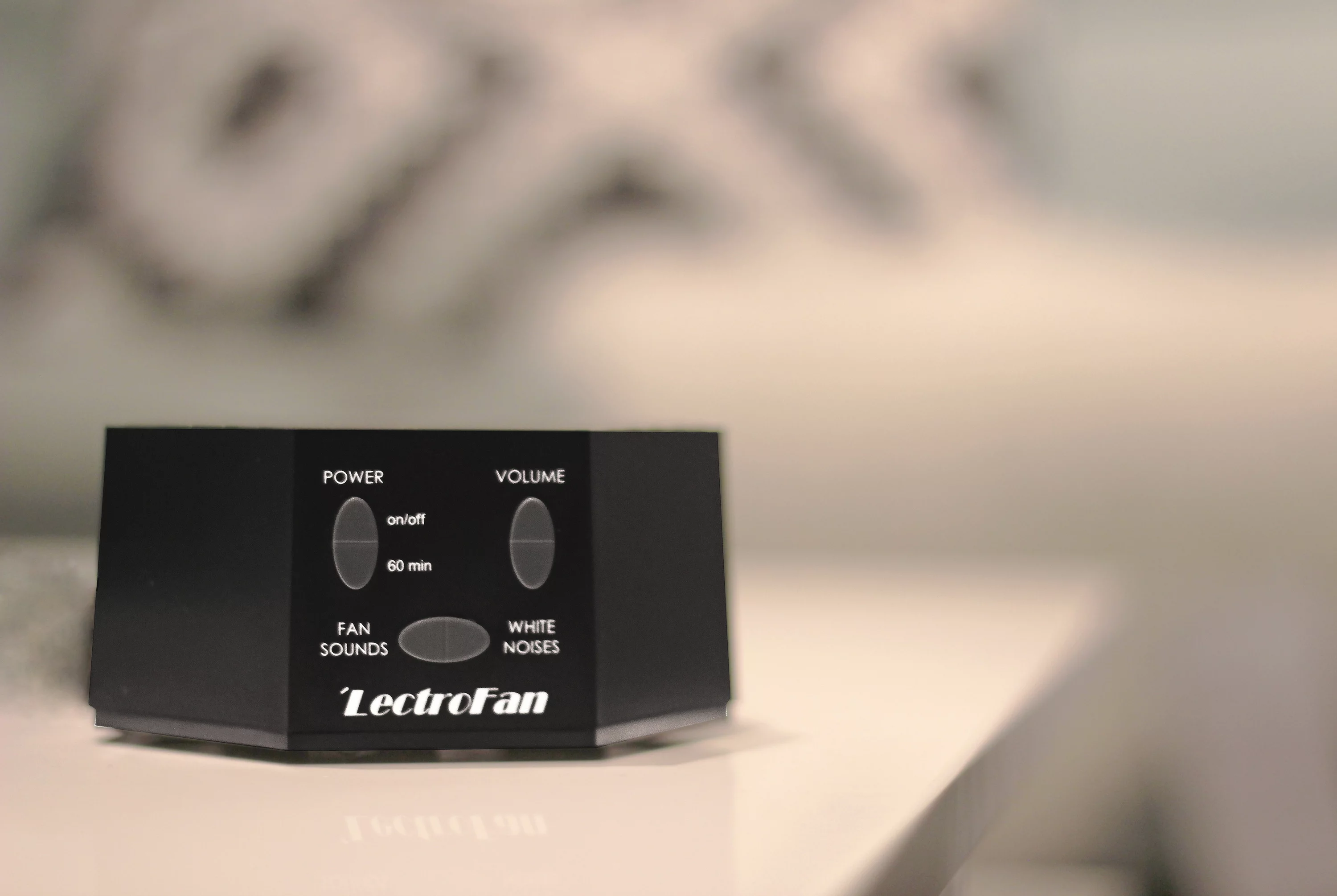 LectroFan White Noise & Fan Sound Machine, Black
