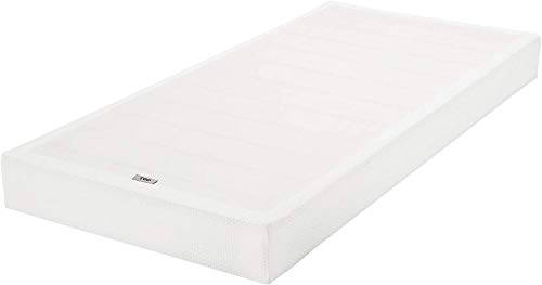 Amazon Basics Smart Box Spring Bed Base, 7-Inch Height Mattress Foundation, Tool-Free Easy Assembly, Queen, 79