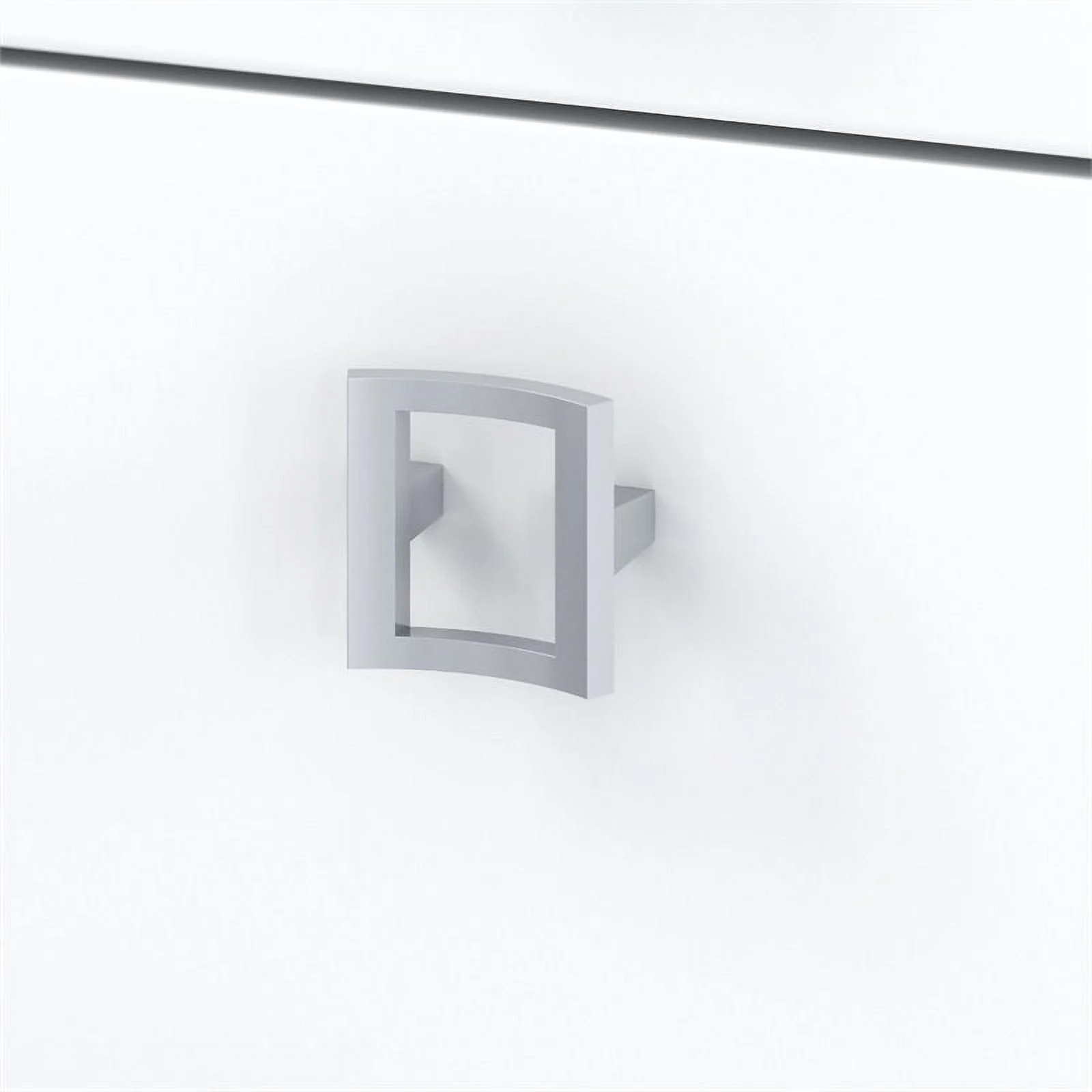 Scranton & Co 3-Drawer Traditional Engineered Wood Mobile File Cabinet in White