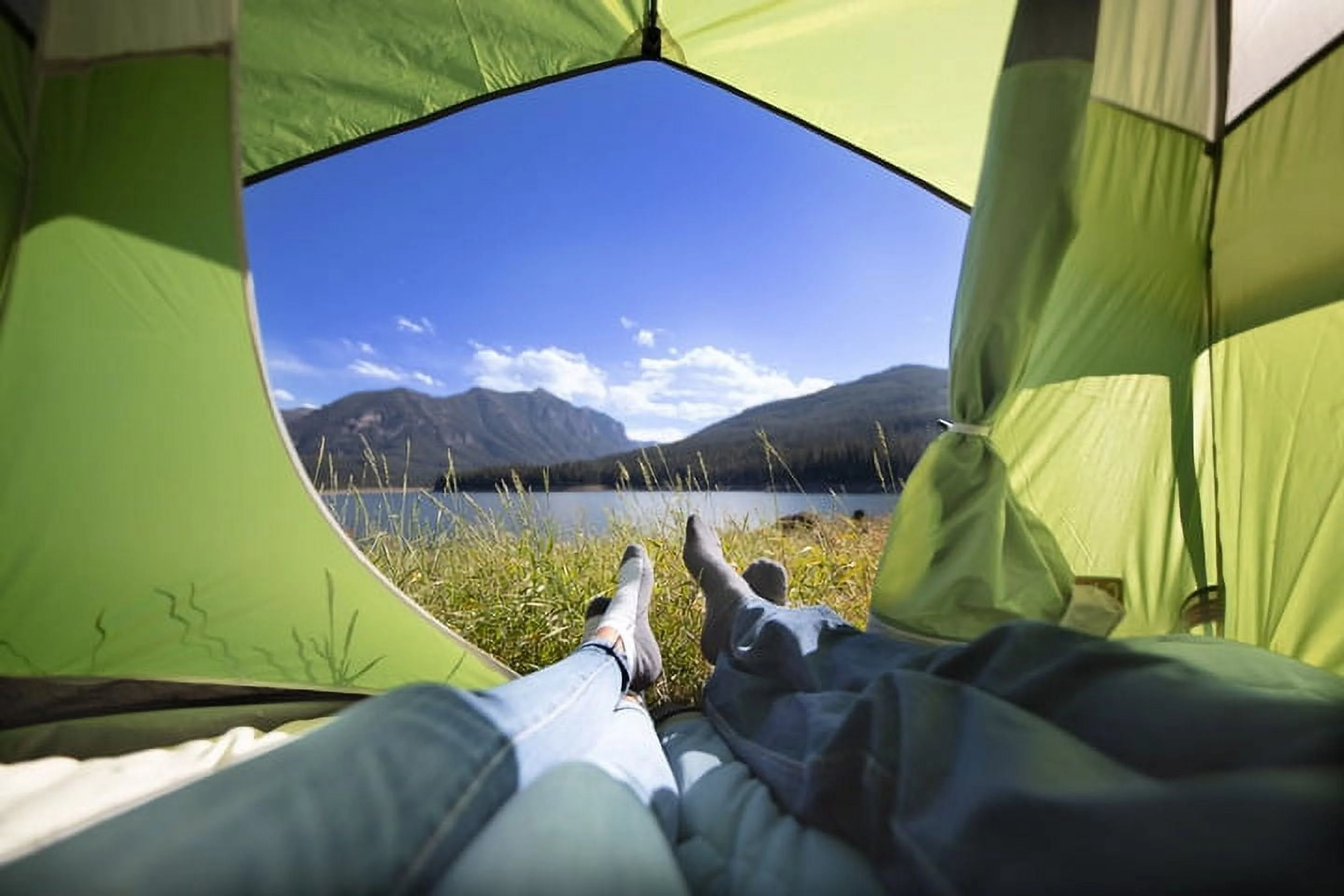 Coleman Sundome 4-Person Dome Camping Tent, 1 Room, Green