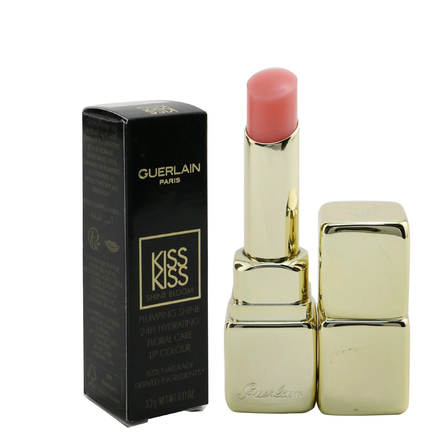 Guerlain KissKiss Shine Bloom Lip Colour - # 109 Lily Caress  3.2g/0.11oz