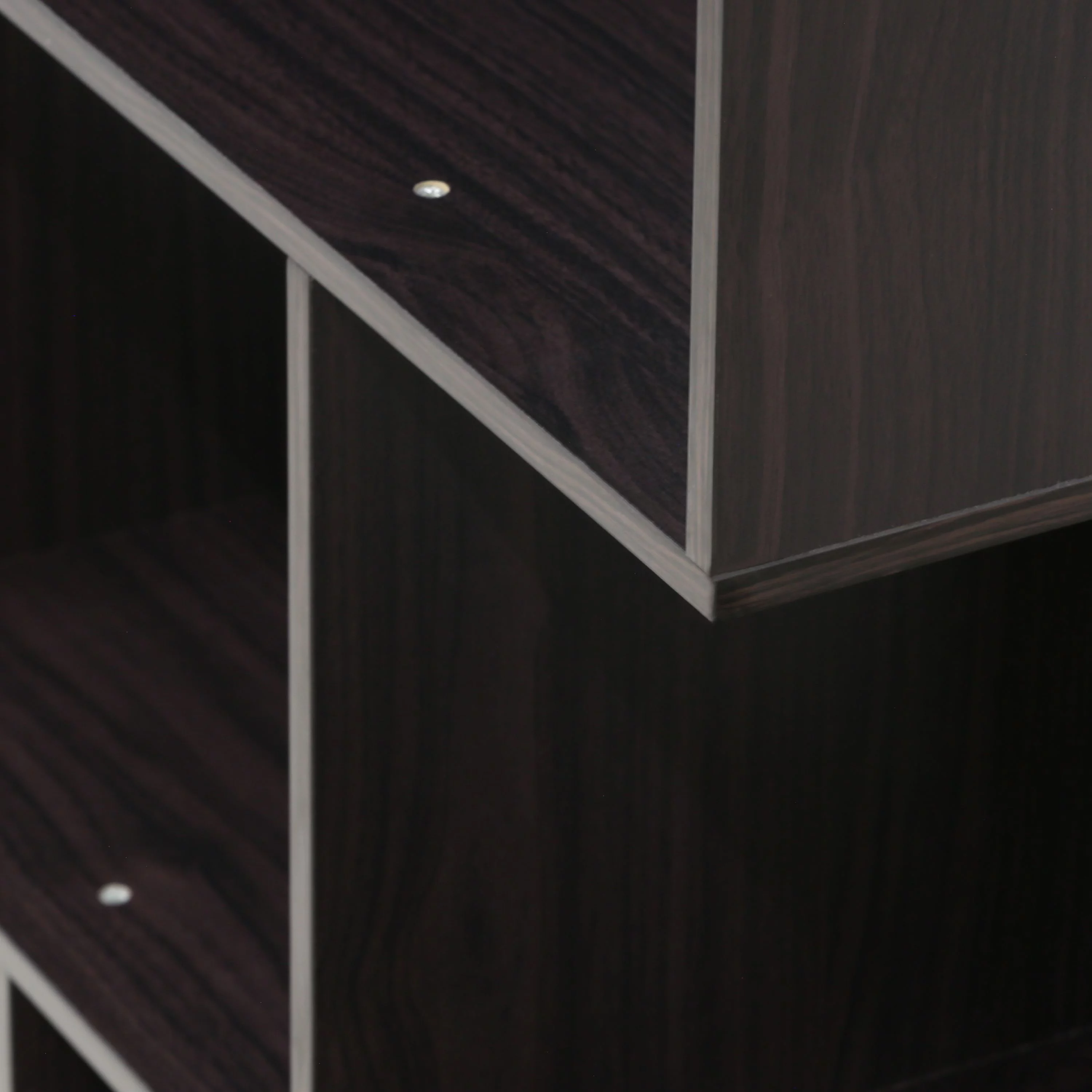 Furinno Simply Modern Open 3-Tier Open Book Shelf, Espresso