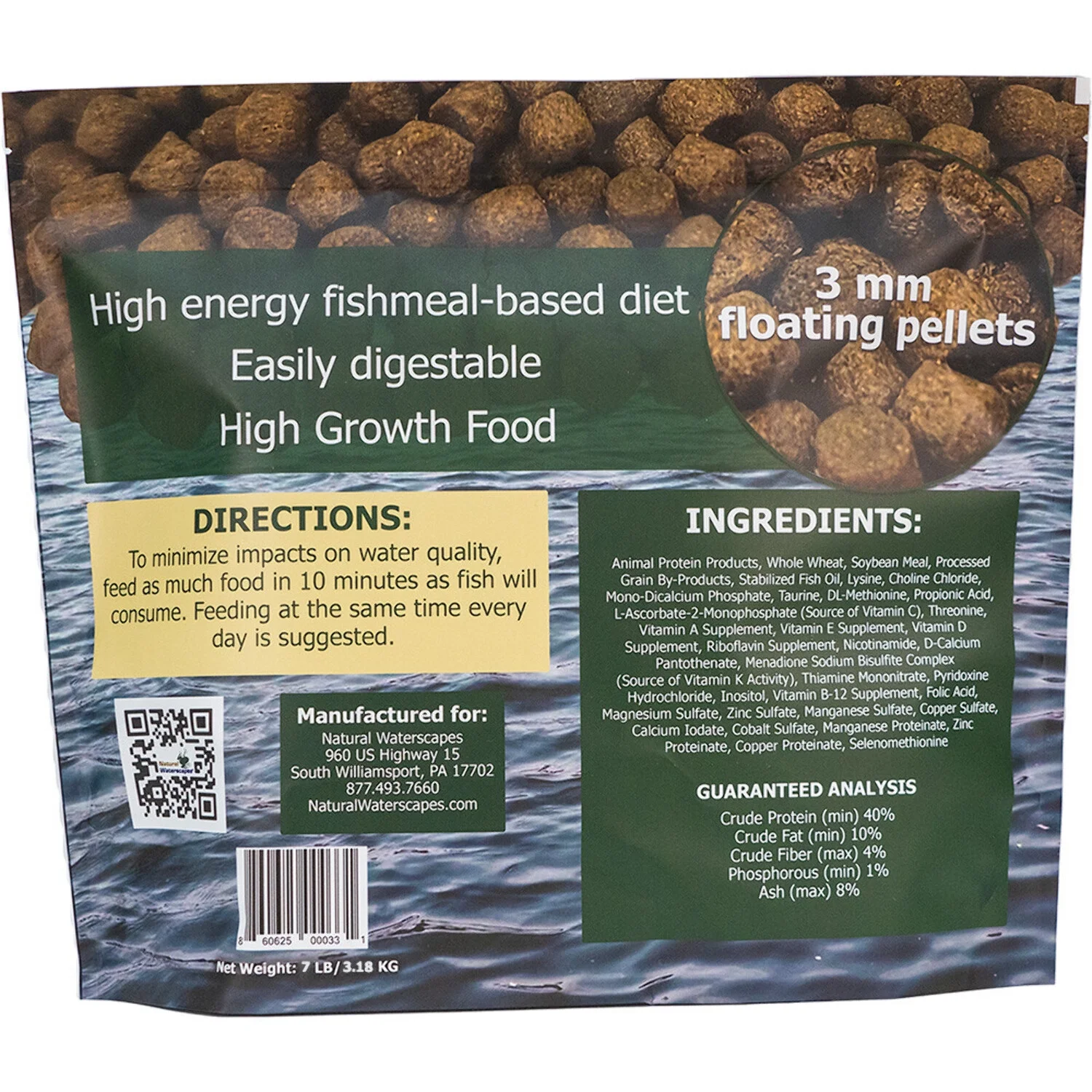 Game Fish Variety Food 7 lb