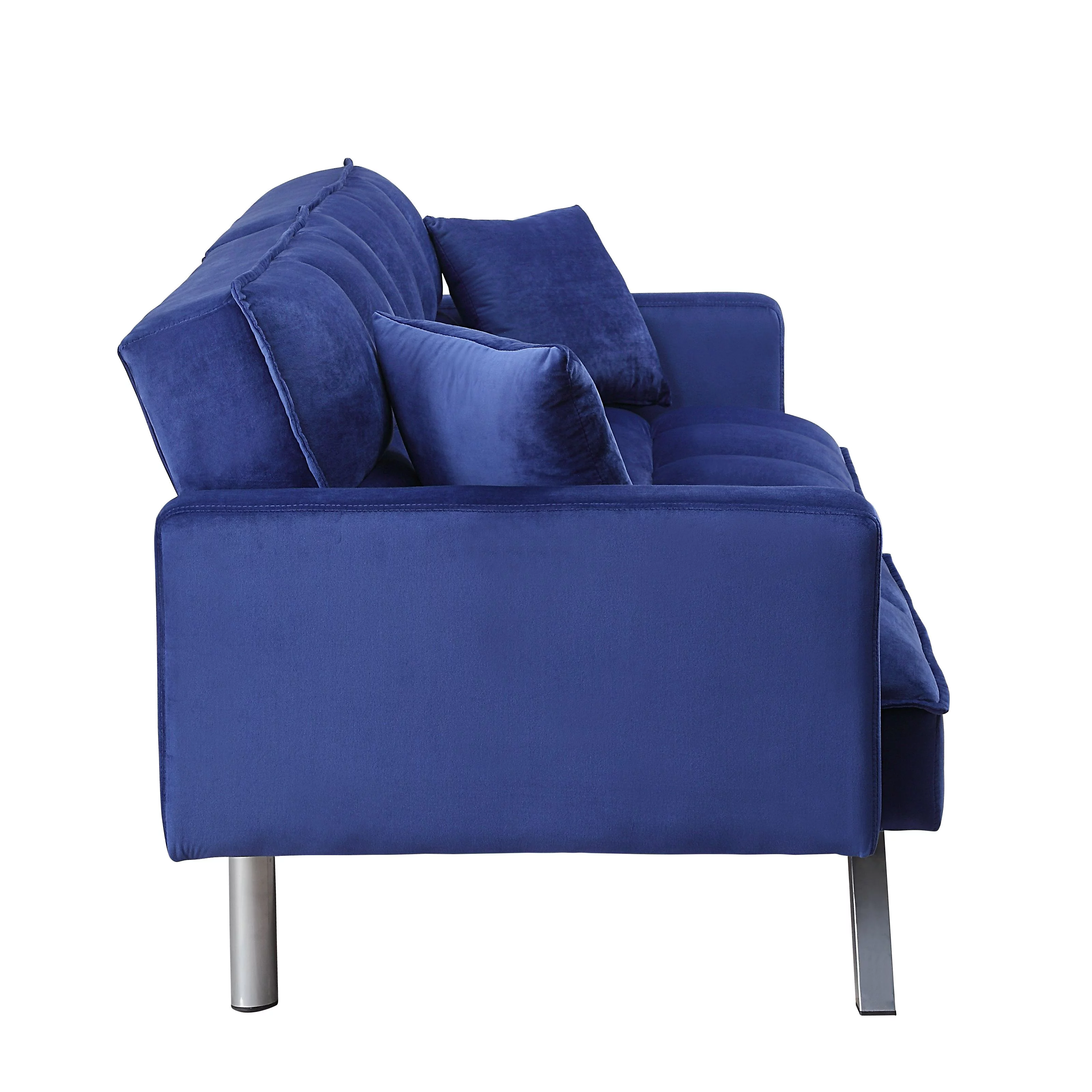 Acme Furniture Mecene Sofa, Blue Velvet