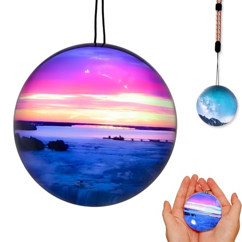 Crystal Ball Video Player, Memory Sphere Lamp with Sound, 2.7