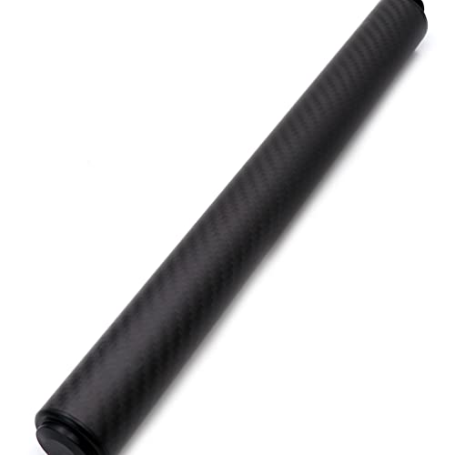 CUESOUL Carbon Fiber Pool Cue Extension with 3 Bumpers Fittings