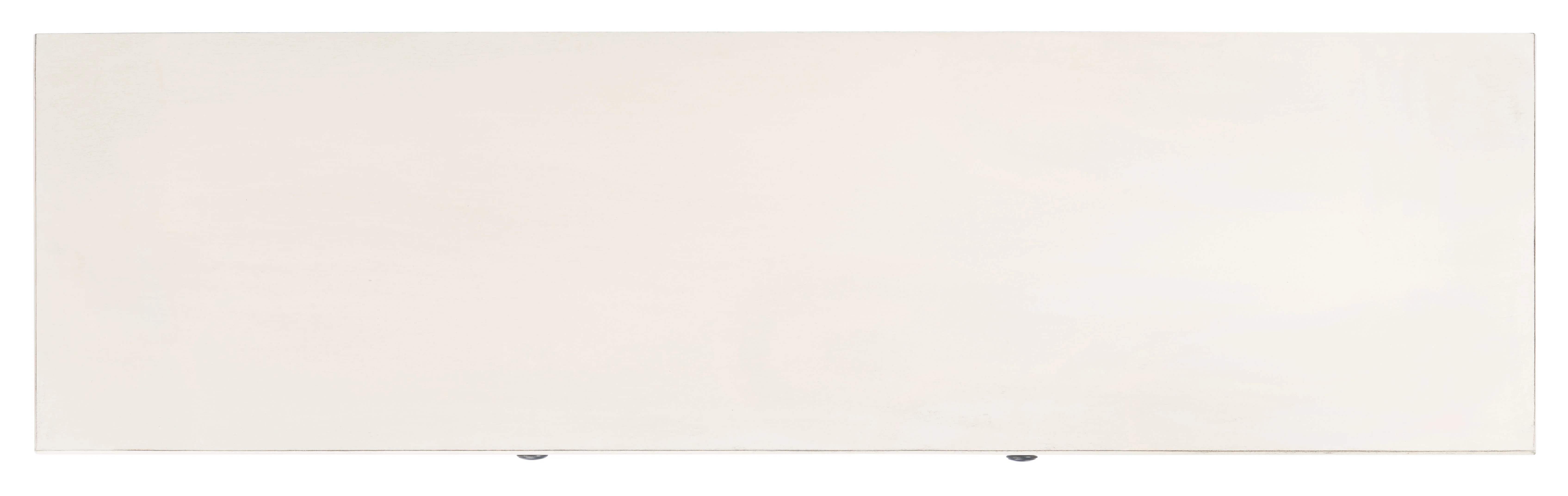 SAFAVIEH Tate Distressed White Wood Console Table with Drawer (47.3 in. W x 13 in. D x 29.5 in. H)