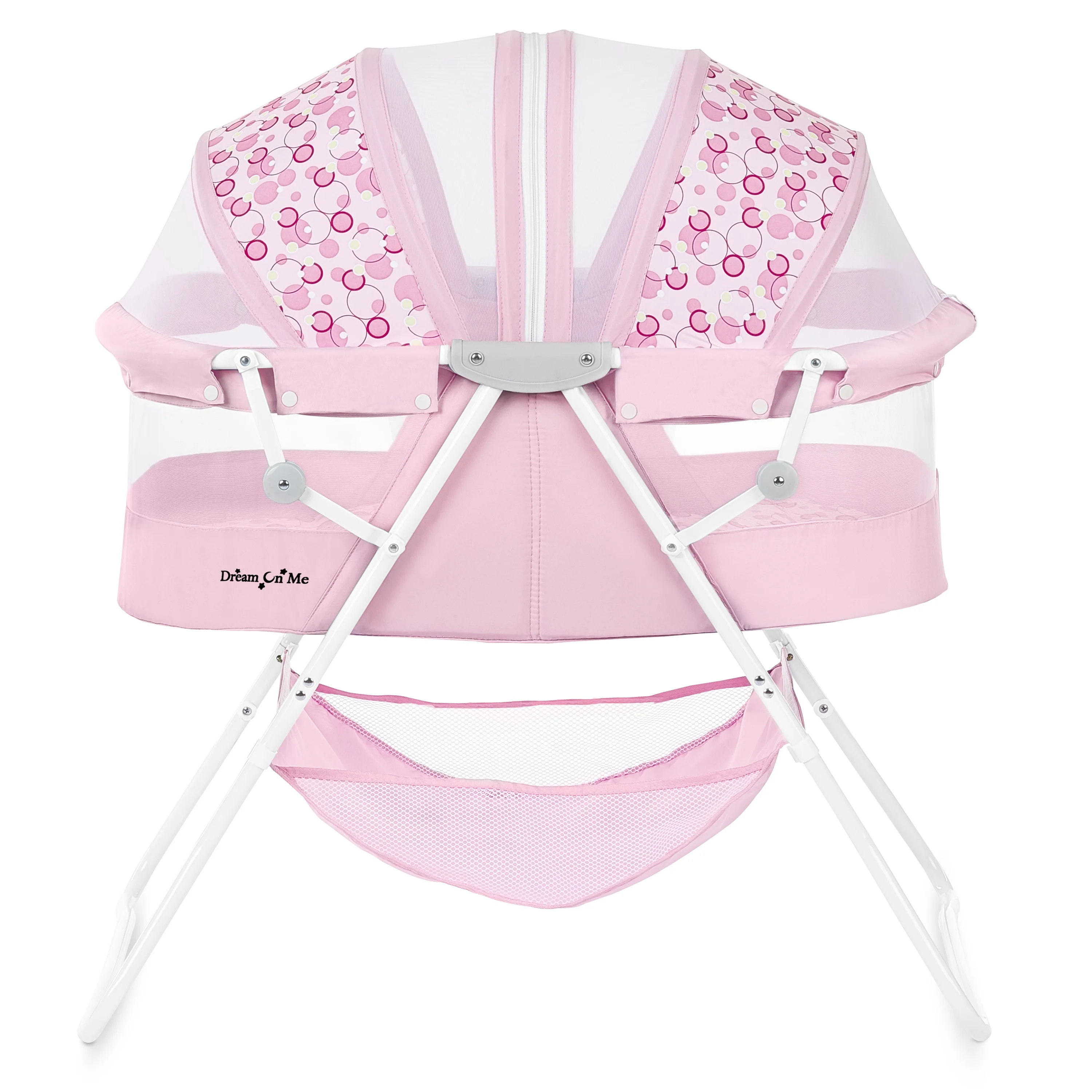 Dream On Me Karley Bassinet in Pink