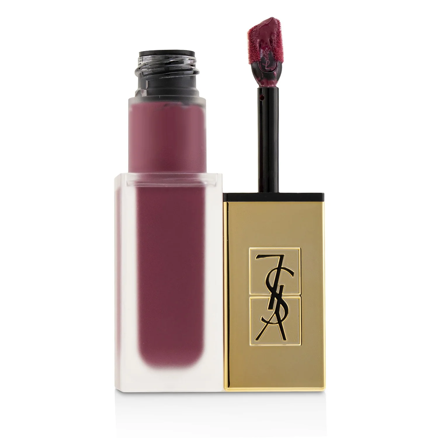 Yves Saint Laurent Tatouage Couture Matte Stain - # 8 Black Red Code (Box Slightly Damaged)  6ml/0.2oz
