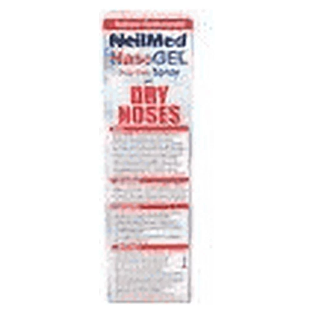 NeilMed Nasoge Drug-Free Salinel Drip Free Dry Nose Gel, 1oz, 2-Pack