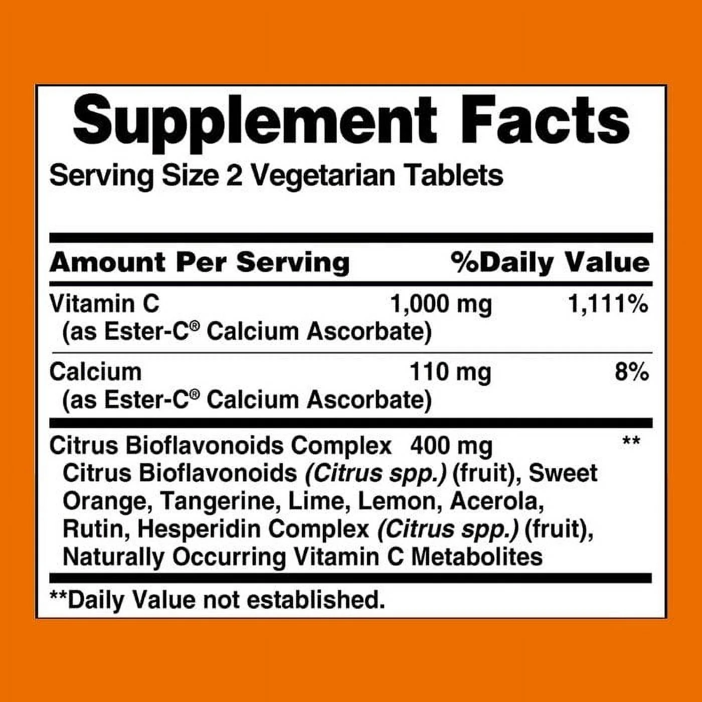 American Health Ester-C with Citrus Bioflavonoids 500 mg 225 Veg Tabs