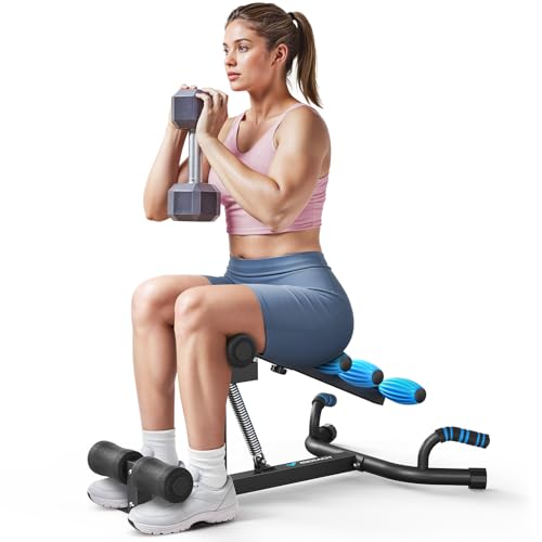 MERACH Deep Squat Machine for Women, Adjustable Glutes Trainer Machine, Core & Leg Exercise, Push Up Workout Equipment at Home Gym