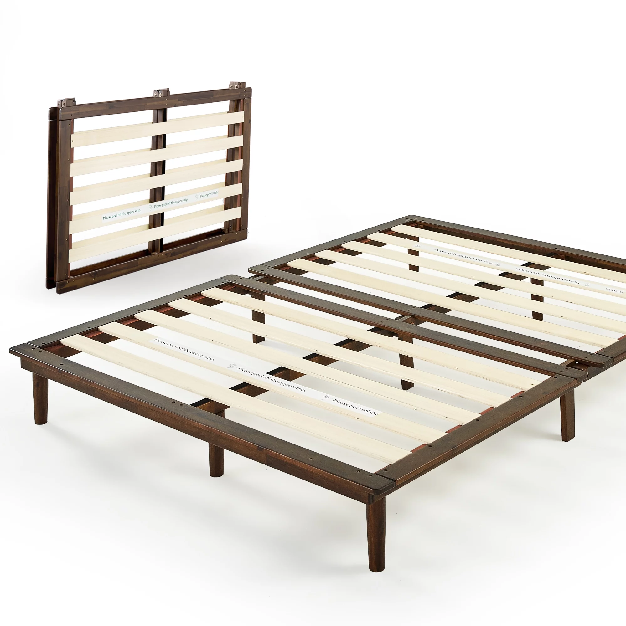 Zinus Queen Size Wood Platform Bed Frame - Bobbie 10