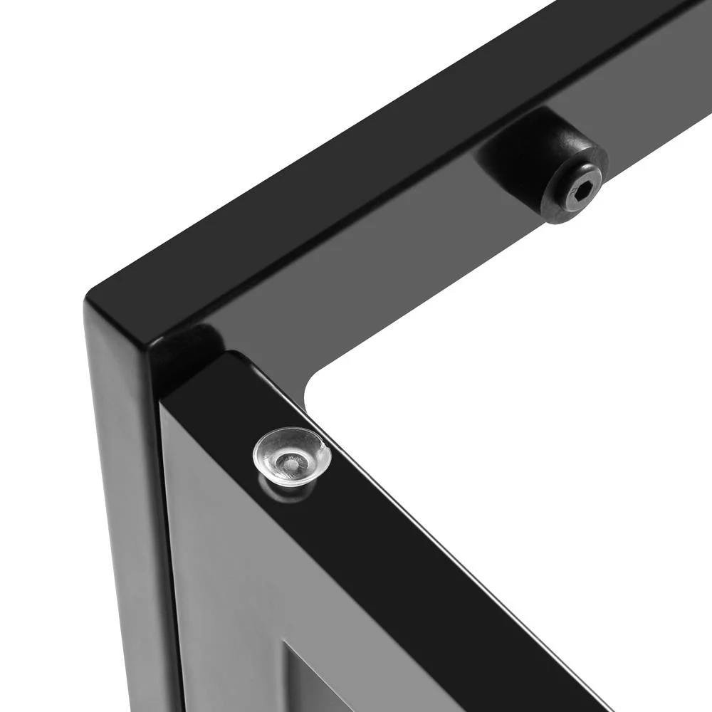 Winado New Modern 7 Pcs Dining Table Set With 6 Leather Chairs Kitchen Room Furniture